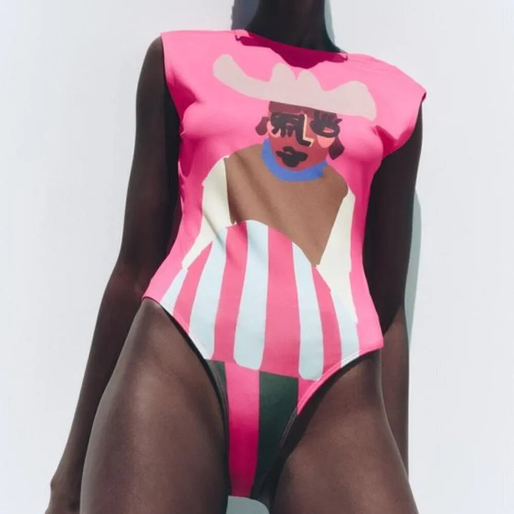 ZARA JUSTINE FRANCO BODYSUIT Size S, M, LNEW WITH TAG! - Picture 2 of 8